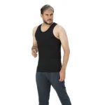 زیرپوش مردانه رکابی یکرو رنگی - تصویر 2